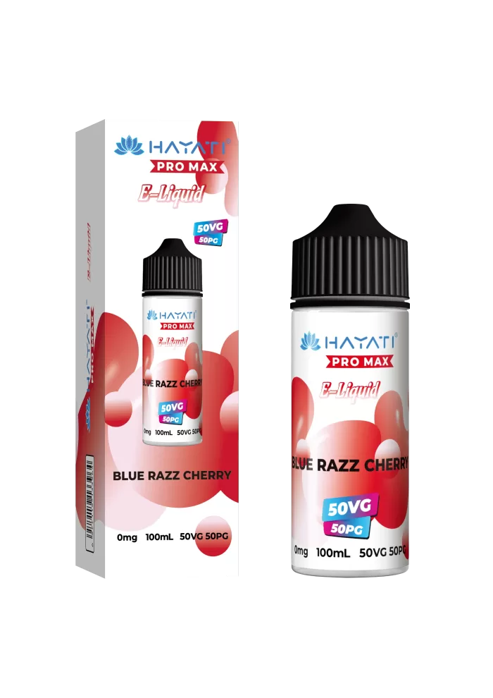 Hayati 100ml 50/50 Blue Razz Cherry