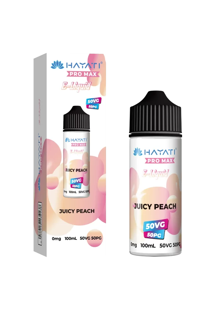 Hayati 100ml 50/50 Juicy Peach