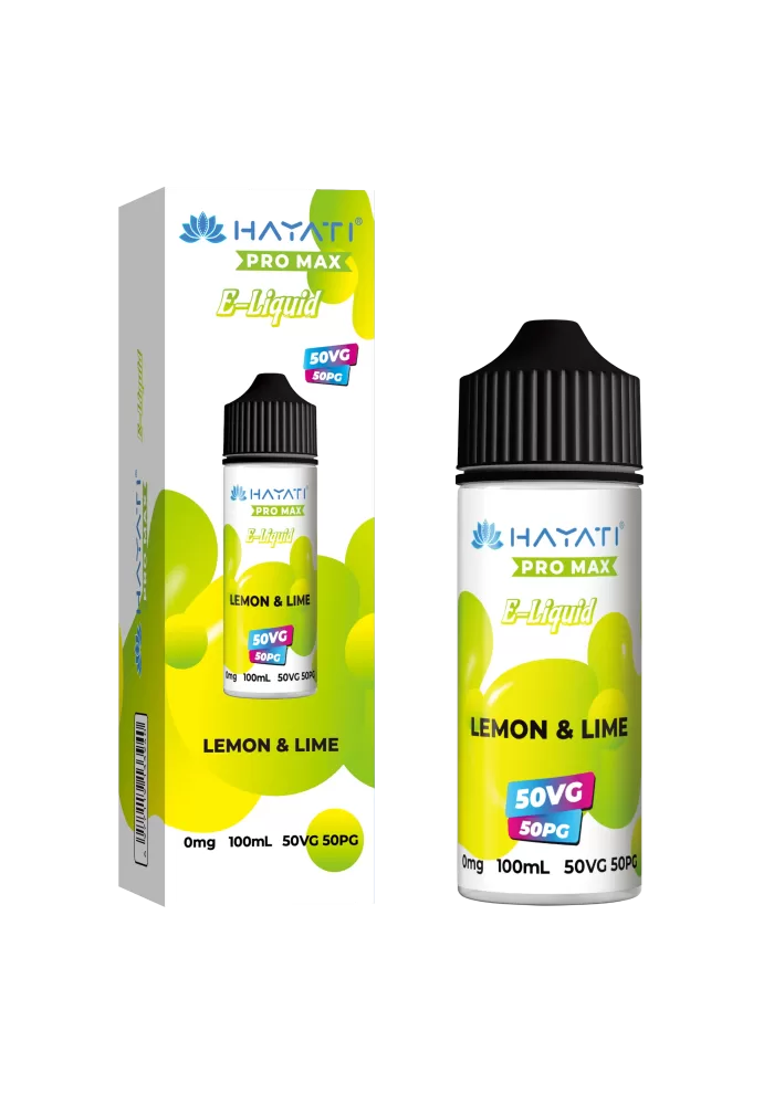 Hayati 100ml 50/50 Lemon & Lime