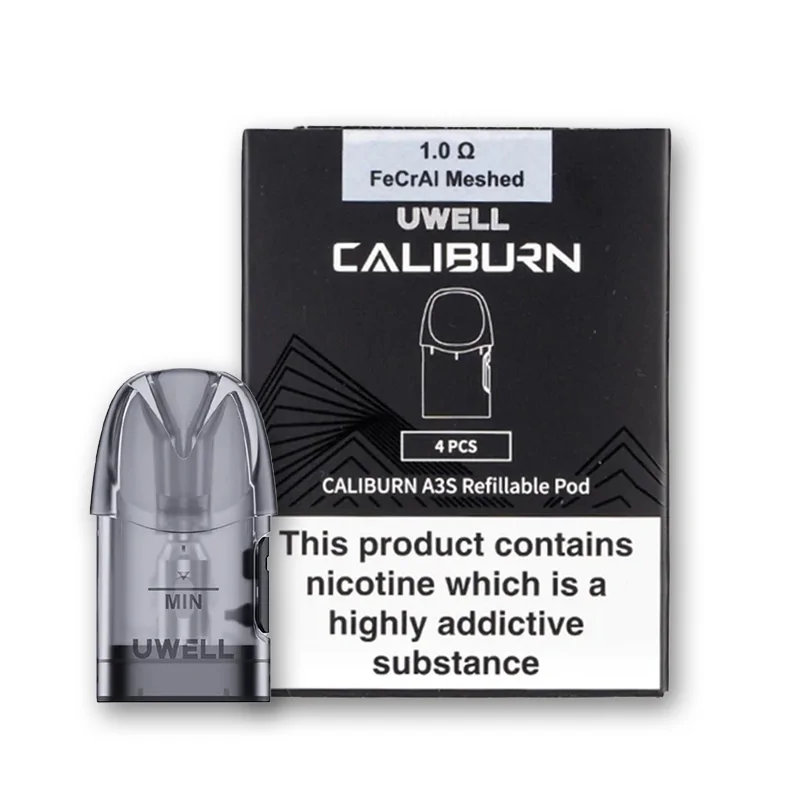 Uwell Caliburn A3S Pods - 4 Pack