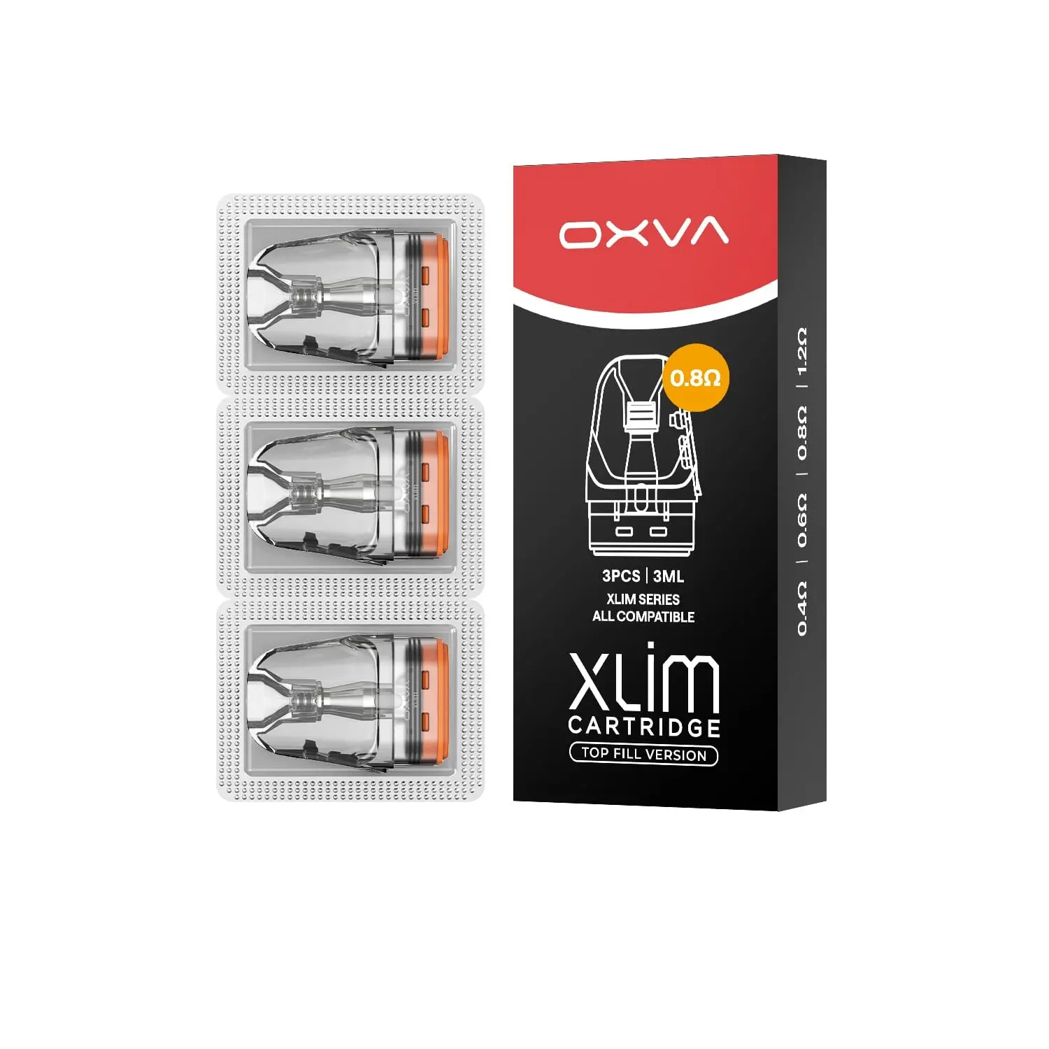 OXVA Xlim V3 3ml Pod – 0.8Ω