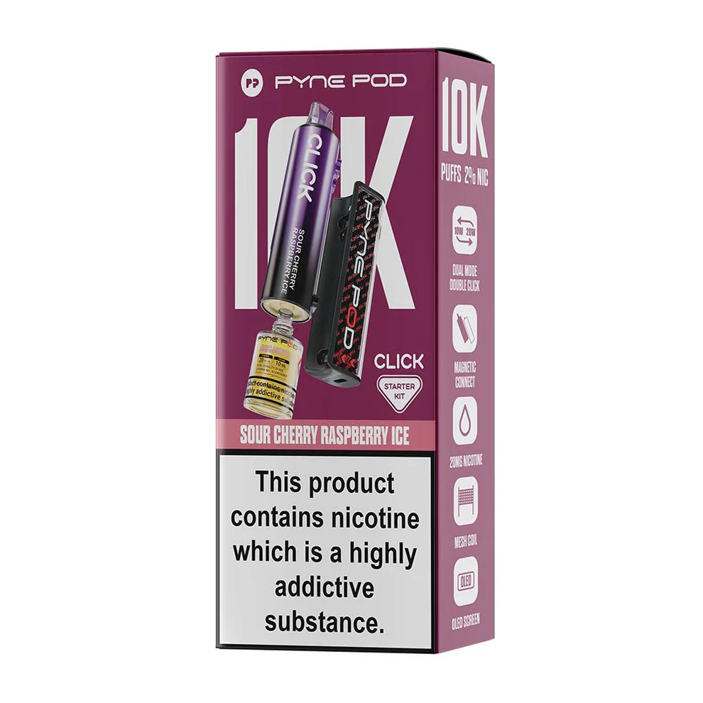 Pyne Pod Click Refill Pod - Sour Cherry Raspberry Ice