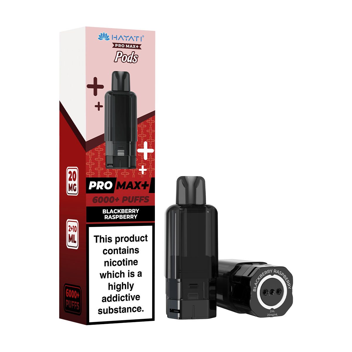 Hayati Pro Max+ Pod- Blackberry Raspberry